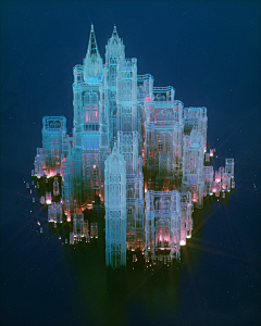 Alineous采集到C4D·beeple-Everyday