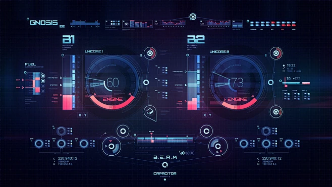 Space ship virtual interface Gnosis : Gnosis E2 spaceship virtual ...