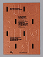type a3studio press typo press letter grid coper   eidelberg helvetica a3 studio print Opening Invitation flyer