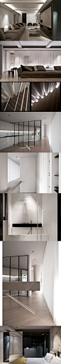 室内设计师网：#我爱我家# 高富帅们的公寓又来啦！ Kois Associated Architects 设计了这座位于雅典市区东南部海滨郊区的住宅。根据高富帅们的生活方式重新做了改造，让整个房屋能更好的服务于屋主。http://t.cn/zO1ISwL