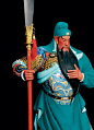 工艺美术大师陈毅谦“泥人张”彩塑
武财神《关圣帝君》
关公 关羽