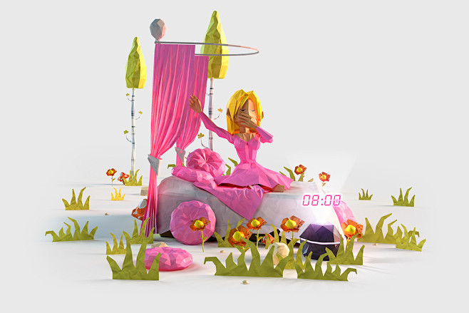 LowPoly fairytales :...