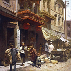 yuanzheng采集到Oil painting