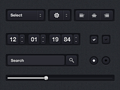 方慈采集到设计元素—控件