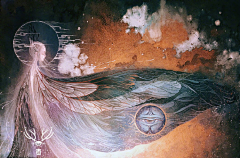 兜兜里装满糖儿_∧∧_采集到神仙画画-作品