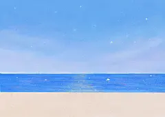 蓝色大海 ipad壁纸 #电脑壁纸