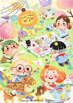 🙈🙉🙊耳东陈采集到K-儿童插画