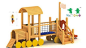 木制组合滑梯幼儿园游乐设备儿童大型设施淘气堡淘气堡乐园玩具 #组合# #大型# #玩具#