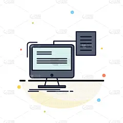 文档,彩色图片,器材箱,简历,平坦的,图标,商务,专业人员,印刷