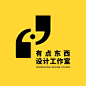 黄黑色创意设计Logo