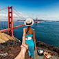 to San Francisco with #NatalyOsmann for an afternoon at the Golden Gate Bridge.: 