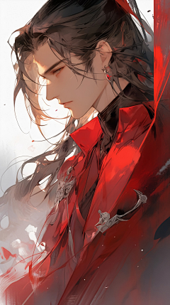 Asin_Y采集到古风美人（男）