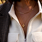 Lucy Williams Square Snake Chain Necklace Necklaces Missoma 