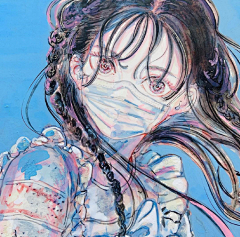 插画日本画师卷田遥-花瓣网|陪你做生活的设计师| Makita Haruka ​​​​