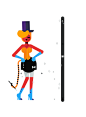 Sony Xperia™ Z Ultra — The Big Show : Commissioned by the Paris based agency Uzful, Mother Volcano created these 9 allegoric characters that have been brought to life by AIM in this fun and informative campaign for Sony Mobile introducing the new Xperia™ 