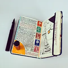 德国艺术家José Naranja的笔记本艺术 - 灵感日报 :   Moleskine是二十世纪已经成为欧洲艺术家和知识分子中的传奇笔记本。每本Moleskine笔…