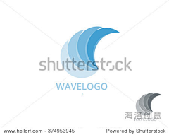 素本视觉采集到标志LOGO-海洋元素
