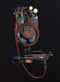 Flamethrower, Michelle Jung : My second hard surface prop for games
It's Final for Props and weapons for games class (with Nick Reynolds) at Gnomon
Learned and studied how to make various materials for hard surface using substance painter and marmoset....