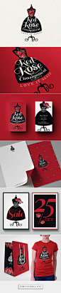 Red Rose Consignment Logo on Behance