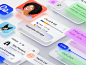 Mail productivity set by Sasha Ermolenko for VK Design Team on Dribbble