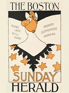 旧书排版(66)-女士/1895/海报/美国 - 小红书