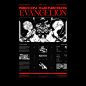 acid anime art direction  editorial Layout poster print type