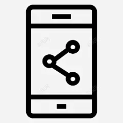 手机iphone共享图标高清素材 png 设计图片 免费下载 页面网页 平面电商 创意素材 png素材