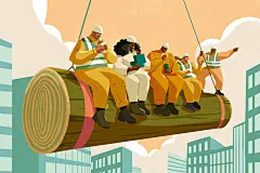 commercial illustration Digital Art  Editorial Illustration ILLUSTRATION 