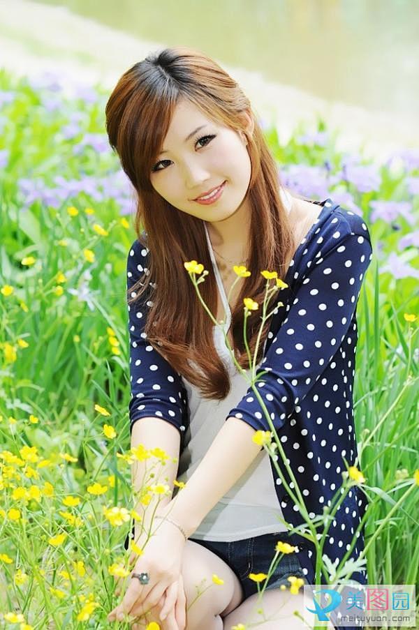 人比黄花儿美 美女高清室外人像摄影