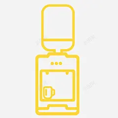 饮水机 创意素材