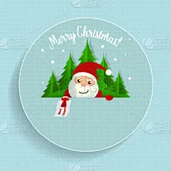 圣诞老公,贺卡,生日,可爱的,白昼,请柬,问候,庆祝,装饰