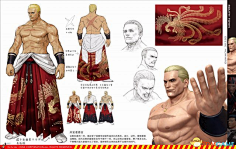 KOF 拳皇 格斗 人设-花瓣网|陪你做生活的设计师 | 一览