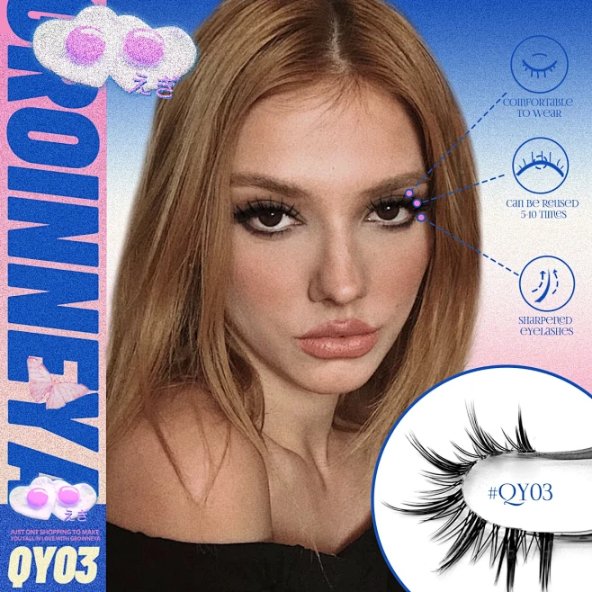 GROINNEYA Cat eye La...