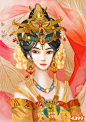 金钗玉镂，倾城不算，国色还行