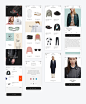 服装类电商app ui .sketch素材下载 - 豆皮儿