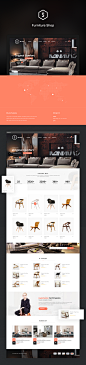 Website For a Furniture Shop : Design for company engaged in selling furniture on the Russian and European market since 1997. Created a full site with multiple inner pages: catalog, home, contact, cart, blog, about company.