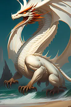龙#云墨北AI绘 关注可转可用