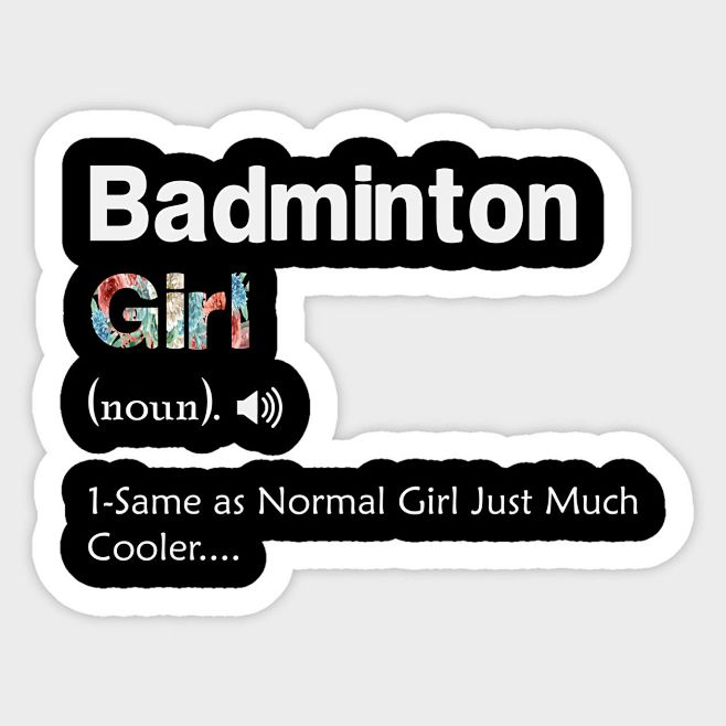其中包括图片：Badminton Gir...