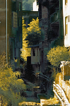 被花瓣认为我是机器人采集到场景-都市建筑