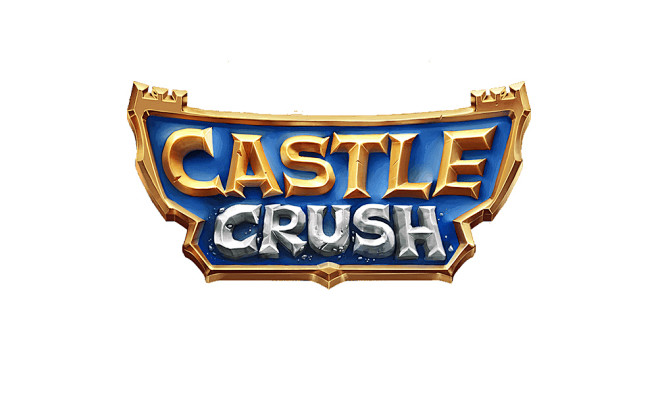 游戏logo CASTLE CRUSH
