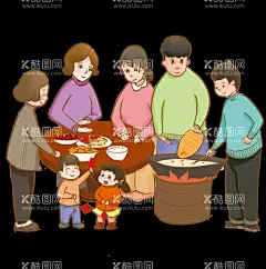 新年卡通画  - 源文件下载【酷图网】新年喜庆素材,古风素材,春节素材,恭贺新禧,节日素材,手绘卡通,人物手绘,人物插画,新年素材,手绘,新年元素,传统习俗,民俗,乡村民俗,传统民俗,贴福字,贴对联,新年送福,团圆饭贴春联,放鞭炮,穿新衣,卡通人物,恭喜发财,过新年,传统节气,小年,年夜饭,新年卡通人物,