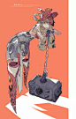 角色概念艺术家madao ji【211】-欧美卡通-微元素 - Element3ds.com!
