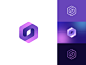 RareBlocks Logo ethereum brand gradient symbol identity mark logo web3 nft token crypto