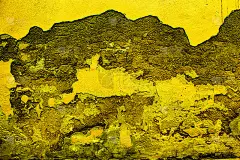 黄色抽象墙背景与不同色调的黄色纹理