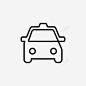 电信司机室汽车出租车图标 设计图片 免费下载 页面网页 平面电商 创意素材