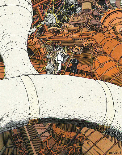 墨比斯 Moebius JeanGiraud 图片_莫比斯插画图片素材-花瓣网