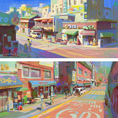 DIZZY1992采集到原画-场景