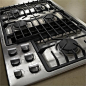 Jenn-Air® 36" Gas Cooktop from Jenn-Air  <a class="text-meta meta-link" rel="nofollow" href="http://www.homeportfolio.com/contest/your-perfect-kitchen-questionnaire" title="http://www.homeportfolio.com/contest/yo