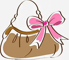手绘女包免抠素材_新图网 https://ixintu.com PPT素材 包包 卡通 卡通手绘 女包 手绘 手绘女包素材 插画素材 矢量手绘女包