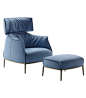 Archibald King Armchair Poltrona Frau